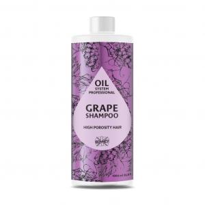 Professional Oil System High Porosity Hair szampon do włosów wysokoporowatych Grape 1000ml