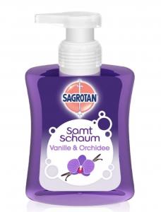 (DE) Sagrotan, Antybakteryjne mydło w piance, wanilia i orchidea, 250 ml (PRODUKT Z NIEMIEC)