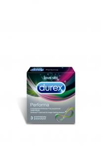 Durex prezerwatywy Performa - 3 sztuki