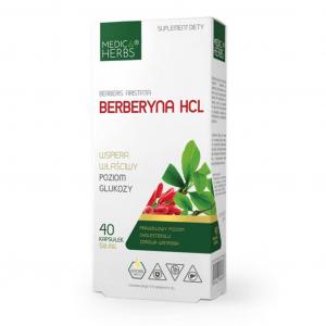 Medica Herbs Berberyna HCL 500 mg - 40 kapsułek