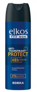 (DE) Elkos, Protect, Antyperspirant, 200ml (PRODUKT Z NIEMIEC)