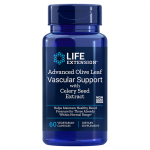 Ekstrakt z liścia oliwnego i nasion selera Advanced Olive Leaf Vascular Support 60 kapsułek Life Extension