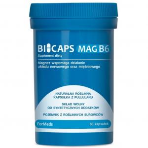 Bicaps Magnez + Witamina B6 800,7mg 30 porcji 60 kapsułek ForMeds