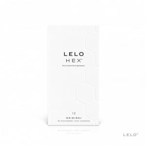 Klasyczne prezerwatywy LELO HEX Original 12 sztuk