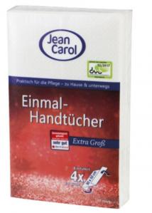 (DE) Jean Carol, Extra strong, Jednorazowe ręczniki, 17 sztuk (PRODUKT Z NIEMIEC)
