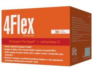 4Flex kolagen na stawy z witaminą C, 30 saszetek