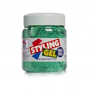 Styling Gel Mega Hold żel do stylizacji włosów Zielony 500ml