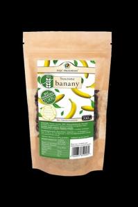 Banany suszone bezglutenowe 200g PIĘĆ PRZEMIAN