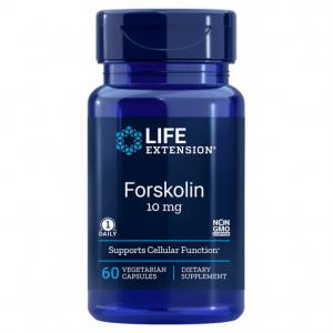 Forskolin Pokrzywa indyjska Coleus Forskohlii ekstrakt 60 kapsułek Life Extension