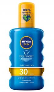 (DE) Nivea Sun, Spray przeciwsłoneczny, SPF 30, 200 ml (PRODUKT Z NIEMIEC)