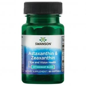 Astaxanthin & Zeaxanthin 60 kaps. Swanson