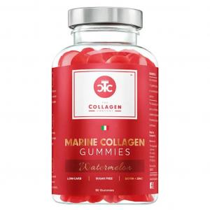 THE COLLAGEN COMPANY Żelki z kolagenem morskim o smaku arbuzowym - 60 żelków