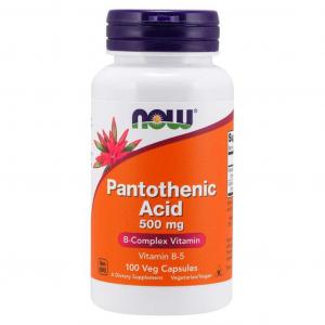 Now Foods Pantothenic Acid kwas pantotenowy 500 mg - 100 kapsułek