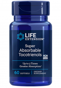 Super Absorbable Tocotrienols Tokotrienole 60 kapsułek Life Extension