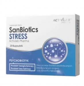 Activlab Pharma SanBiotics Stress, 20 kapsułek