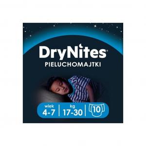 (DE) DryNites, Chłonne pieluchy na noc, dla chłopców 4-7 lat, 10 sztuk (PRODUKT Z NIEMIEC)