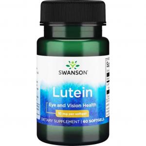SWANSON Luteina 10mg 60 kapsułek żelowych - suplement diety