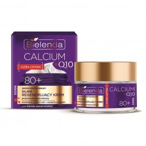 Calcium + Q10 skoncentrowany silnie regenerujący krem przeciwzmarszczkowy na dzień 80+ 50ml