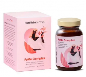 Health Labs Care FeMe Complex - suplement diety - 60 kapsułek ŻELAZO LAKTOFERYNA MIO-INOZYTOL