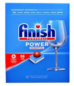 (DE) Finish Powerball Power Essentiall, Tabletki do zmywarki, 86 sztuk (PRODUKT Z NIEMIEC)