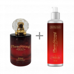 PheroStrong Limited Edition for Women - Perfum 50ml + Massage Oil 100ml