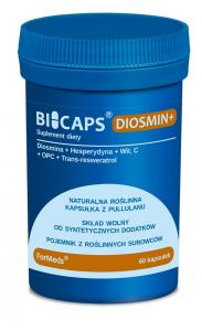 ForMeds BICAPS DIOSMIN+ Hesperydyna + Witamina C + OPC + Diosmina - suplement diety - 60 kapsułek