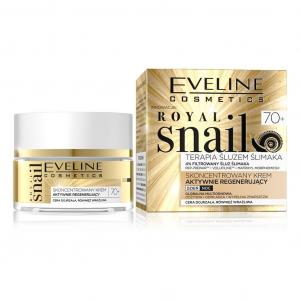 Eveline Royal Snail 70+ krem aktywnie regenerujący 50ml