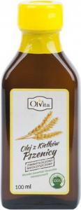 Olej z kiełków pszenicy zimnotłoczony nieoczyszczony 100ml OLVITA