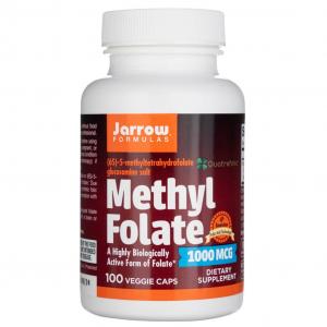 Jarrow Formulas Methyl Folate (Folian) 1000 mcg - 100 kapsułek