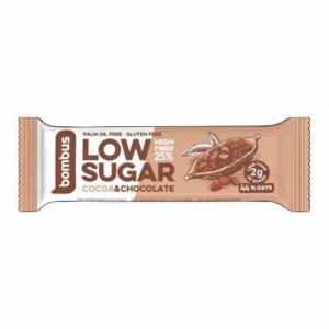 Baton Low Sugar kakao-czekolada BEZGL. 40 g BOMBUS