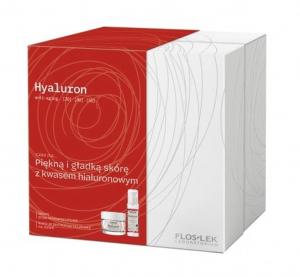 Flos-Lek, Zestaw Hyaluron Anti-aging Serum 30 ml + Krem 50 ml