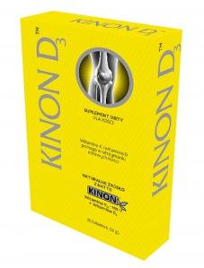 Kinon D3 wit. K2 + D3, 30 tabletek