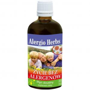 Inwent Herbs ALERGIO HERBS Życie BEZ ALERGENÓW płyn doustny- suplement diety- 100 ml