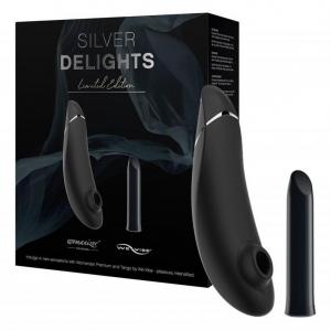 Silver Delights Collection Womanizer Premium i WeVibe Tango