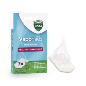 VICKS VapoPads VH7V1 Mentolowe Nowe wkładki zapachowe mentol opk. 7 szt.