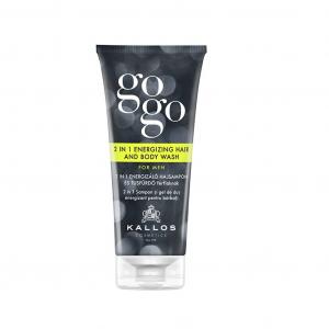 GoGo 2in1 Energizing Hair and Body Wash szampon do włosów i żel do ciała dla mężczyzn 200ml