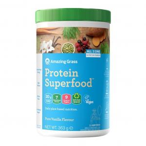 Amazing Grass Białko roślinne Protein Superfood waniliowe - 363 g