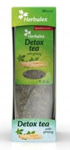 Herbalex Herbata detoksykacyjna z żeń-szenia, 14 saszetek