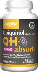 Ubiquinol QH-absorb Koenzym Q10 100 mg 60 kapsułek Jarrow Formulas