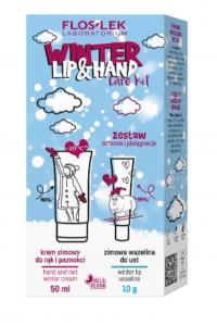 Flos-Lek Winter Lip & Hand Ochrona i Pielęgnacja Krem do rąk 50 ml + Wazelina 10g