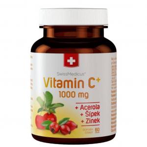 SwissMedicus Vitamin C+ 1000mg, 60 kapsułek