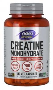 Now Foods Monohydrat kreatyny 750 mg - 120 kapsułek