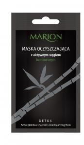 Marion Maska oczyszczająca z aktywnym węglem bambusowym 10g