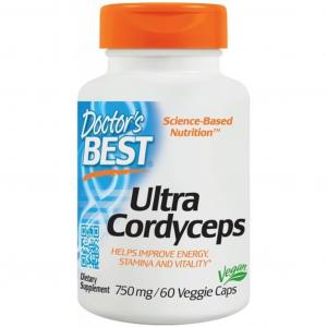 Doctor's Best Ultra Cordyceps 750 mg - 60 kapsułek