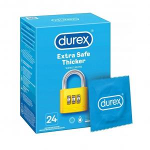 Durex Prezerwatywy Extra Safe Wzmocnione - 24 sztuki