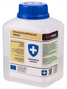 Dimetylosulfotlenek DMSO opakowanie plastikowe 250ml BIOMUS