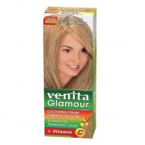 Glamour farba do włosów 7/0 Naturalny Blond