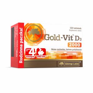Olimp Gold - Vit D3 2000 120 tabletek