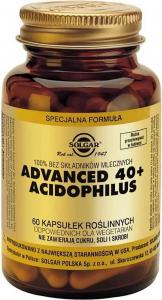 Advanced 40+ Acidophilus 60 kapsułek Solgar
