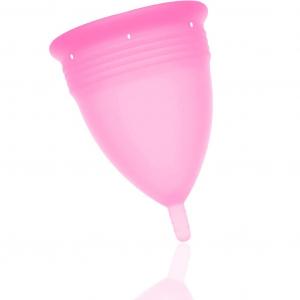 Stercup Kubek Menstruacyjny FDA Silikon Rozmiar L Różowy